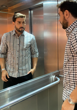 Carregar imagem no visualizador da galeria, CAMISA SLIM XADREZ FANCY M/L