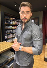 Carregar imagem no visualizador da galeria, CAMISA SLIM BERGAMO FIO 60 M/L
