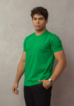 Carregar imagem no visualizador da galeria, CAMISETA GOLA REDONDA VERDE BANDEIRA