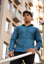 Carregar imagem no visualizador da galeria, CAMISA SLIM FIO 80 OXFORDINE M/L