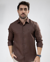 Carregar imagem no visualizador da galeria, CAMISA SLIM FIT LINHO M/L