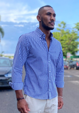 Carregar imagem no visualizador da galeria, CAMISA SLIM XADREZ