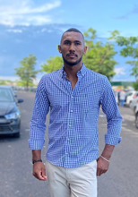 Carregar imagem no visualizador da galeria, CAMISA SLIM XADREZ