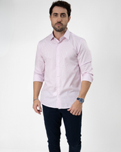 Carregar imagem no visualizador da galeria, CAMISA SLIM LIST. FIO 80 M/L