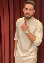 Carregar imagem no visualizador da galeria, BATA MASCULINA LINEN BLEND M/L