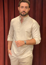 Carregar imagem no visualizador da galeria, BATA MASCULINA LINEN BLEND M/L