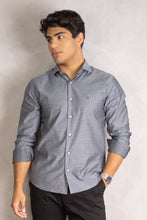 Carregar imagem no visualizador da galeria, CAMISA SLIM ALGODÃO EGÍPCIO MAQUINETADA BRIEL M/L