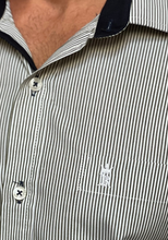 Carregar imagem no visualizador da galeria, CAMISA TRAD. LIST. FIO 60 M/L BUTTON DOWN