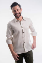 Carregar imagem no visualizador da galeria, CAMISA SLIM FIT LINHO M/L