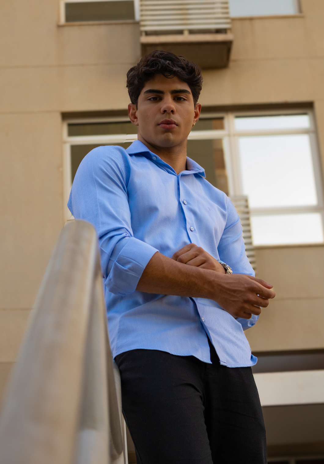 CAMISA SLIM CITRINO MAQ. ALG. EGÍPCIO M/L