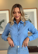 CAMISETE FEMININO LAISE AZUL