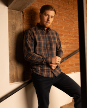 Carregar imagem no visualizador da galeria, CAMISA SLIM FLANELA XADREZ M/L
