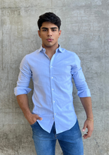 Carregar imagem no visualizador da galeria, CAMISA SLIM OXFORD M/L
