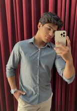 Carregar imagem no visualizador da galeria, CAMISA SLIM ALGODÃO EGÍPCIO MAQUINETADA BRIEL M/L
