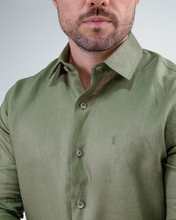 Carregar imagem no visualizador da galeria, CAMISA SLIM FIT LINHO M/L
