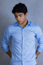 Carregar imagem no visualizador da galeria, CAMISA SLIM ALGODÃO EGÍPCIO MAQUINETADO BRIEL M/L
