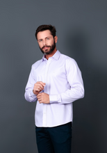 Carregar imagem no visualizador da galeria, CAMISA SLIM FIT MAQ. FIO 100
